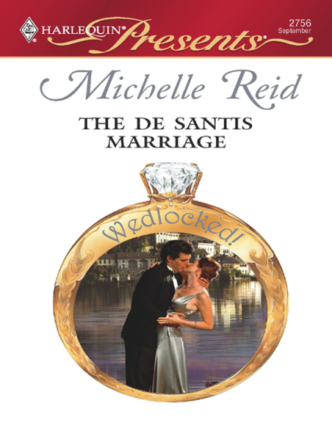 Cover image for book The De Santis Marriage