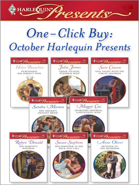 Cover image for book One-Click Buy: October Harlequin Presents