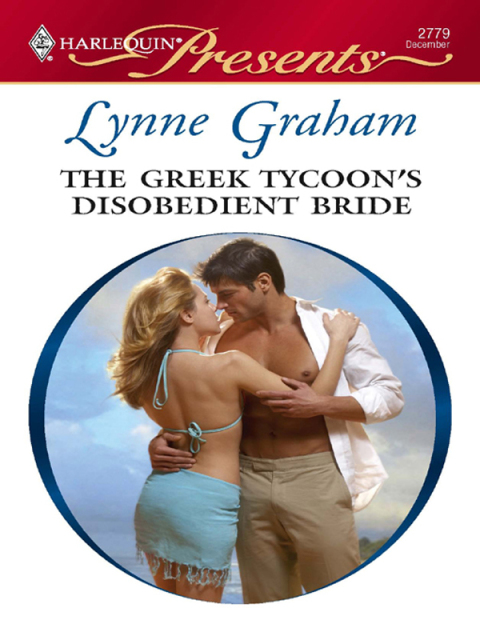 Cover image for book The Greek Tycoon's Disobedient Bride