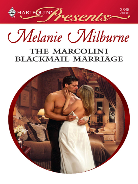 Cover image for book The Marcolini Blackmail Marriage