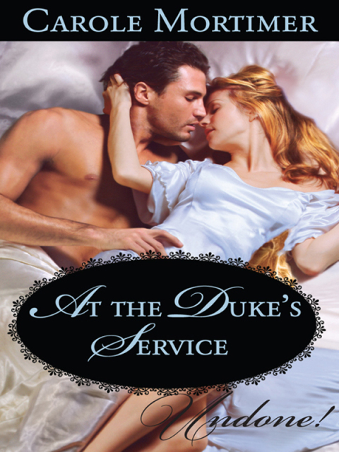 Cover image for book At the Duke's Service