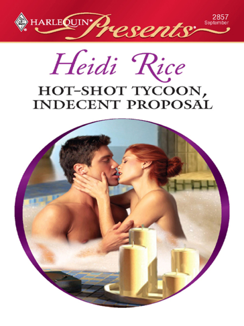 Cover image for book Hot-Shot Tycoon, Indecent Proposal