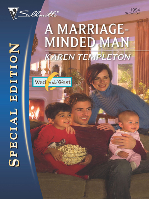 Cover image for book A Marriage-Minded Man