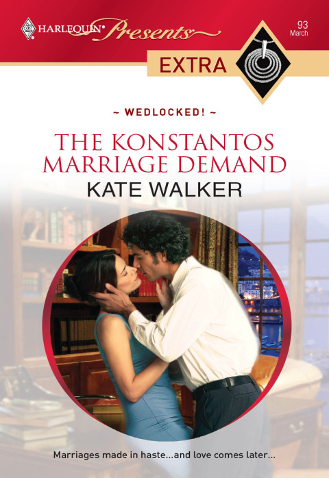 Cover image for book The Konstantos Marriage Demand
