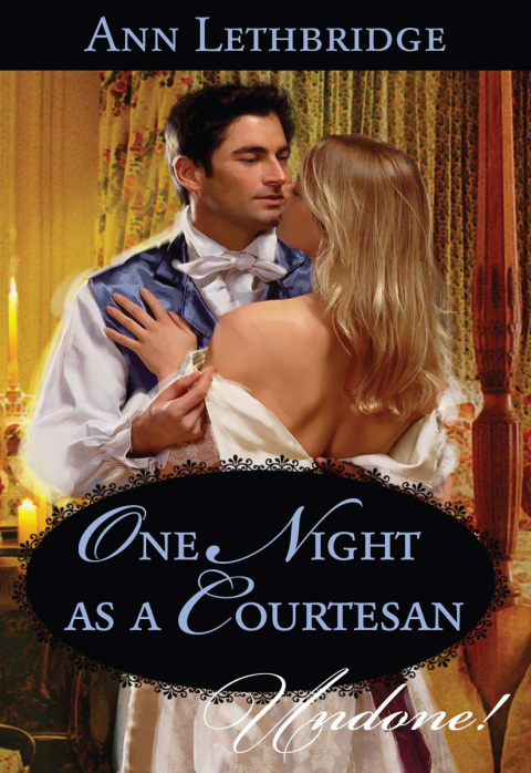 Cover image for book One Night as a Courtesan