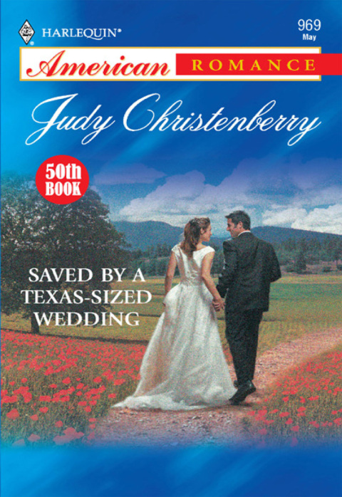 Cover image for book Saved by a Texas-Sized Wedding