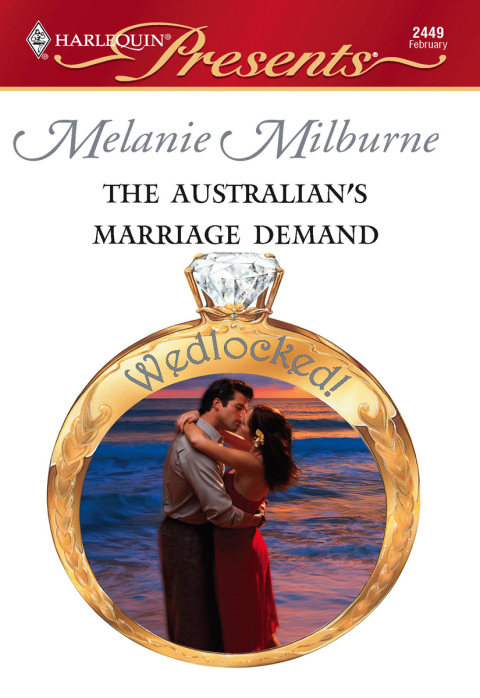 Cover image for book The Australian's Marriage Demand