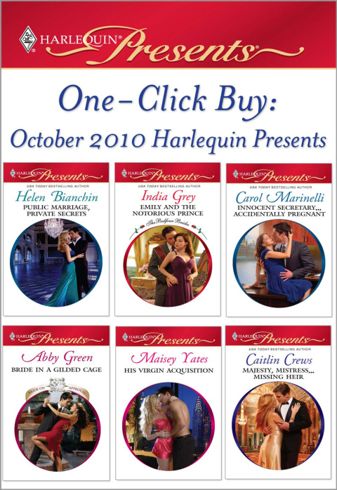 Cover image for book One-Click Buy: October 2010 Harlequin Presents
