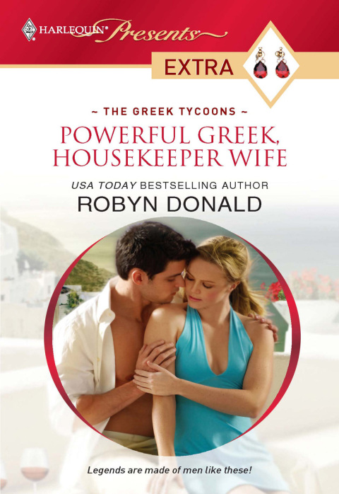 Cover image for book Powerful Greek, Housekeeper Wife