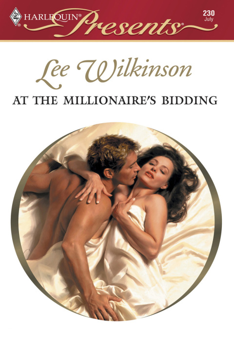 Cover image for book At the Millionaire's Bidding