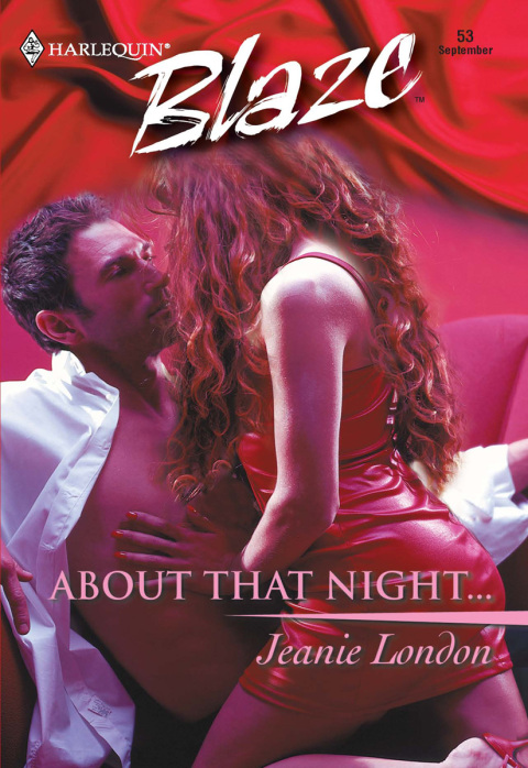 Cover image for book About That Night...