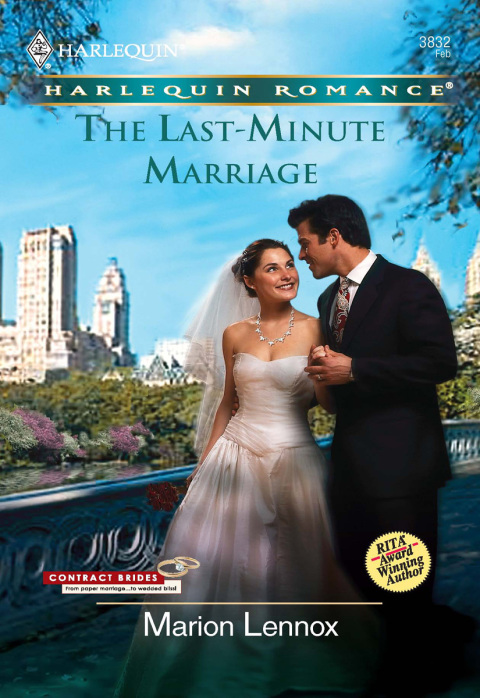 Cover image for book The Last-Minute Marriage