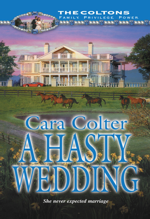 Cover image for book A Hasty Wedding