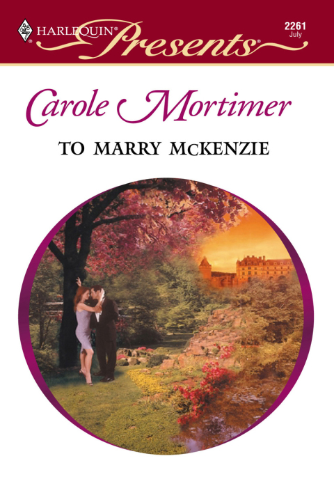 Cover image for book To Marry McKenzie