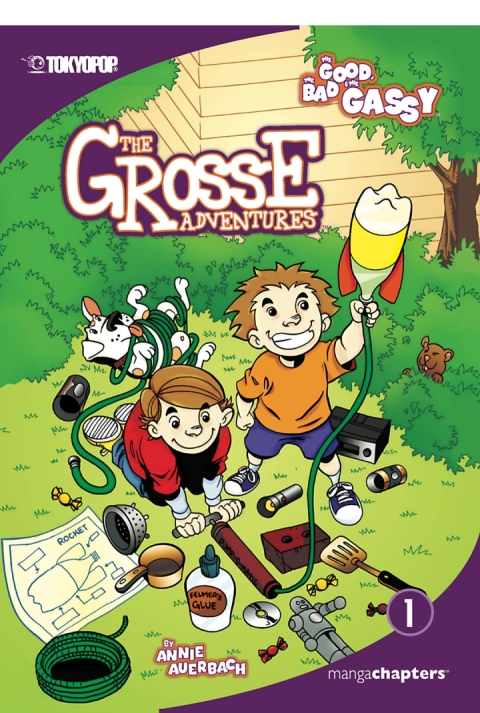Cover image for book The Grosse Adventures, Volume 1: The Good, The Bad, and The Gassy