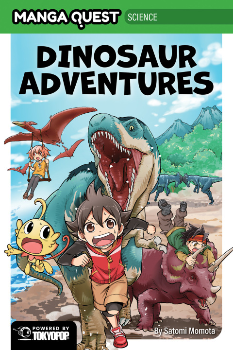 Cover image for book Manga Quest Science: Dinosaur Adventures