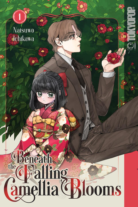 Cover image for book Beneath the Falling Camellia Blooms, Volume 1