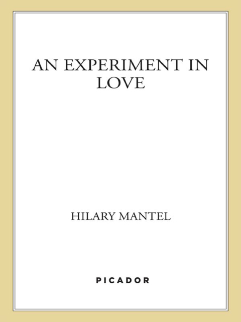 Cover image for book An Experiment in Love