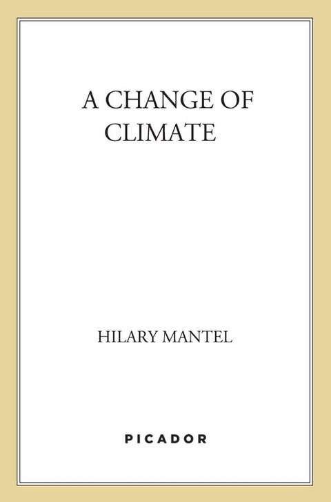Cover image for book A Change of Climate