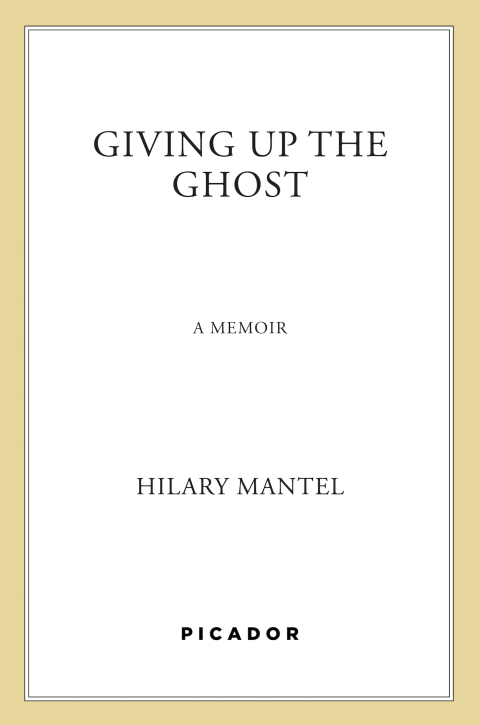 Cover image for book Giving Up the Ghost