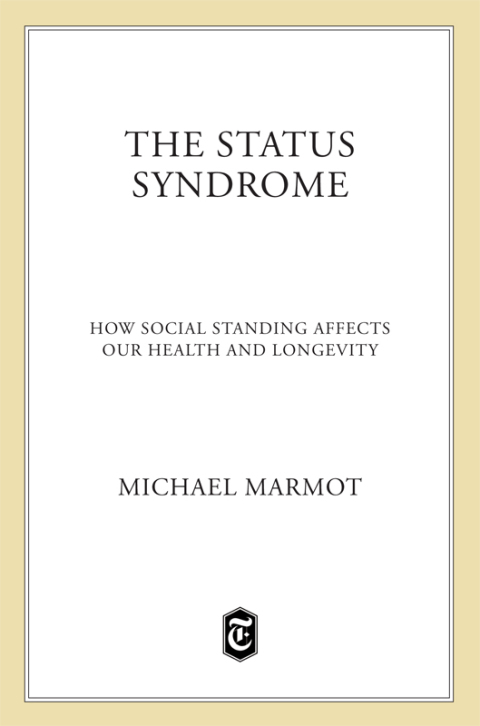 Cover image for book The Status Syndrome
