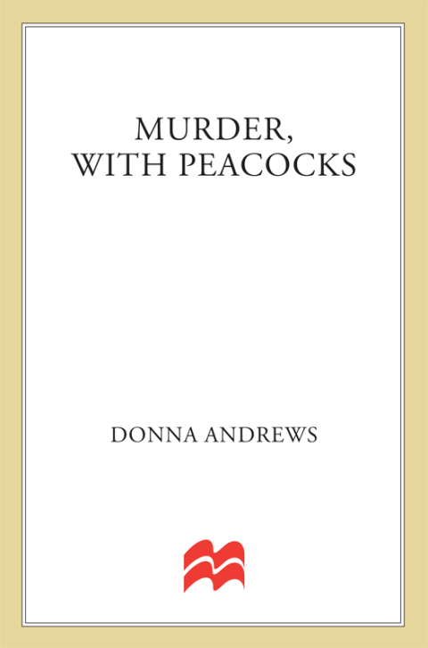 Cover image for book Murder With Peacocks