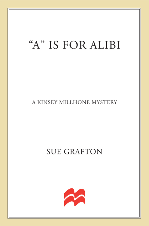 Cover image for book "A" is for Alibi