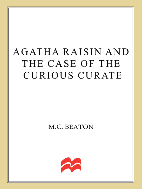 Cover image for book Agatha Raisin and the Case of the Curious Curate