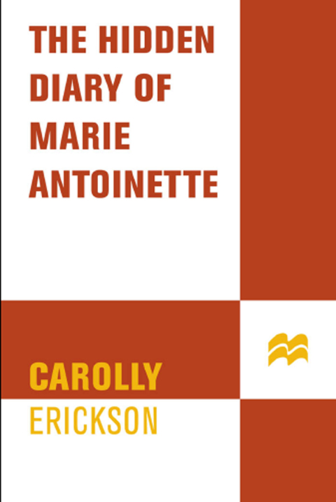 Cover image for book The Hidden Diary of Marie Antoinette