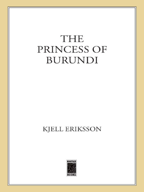 Cover image for book The Princess of Burundi