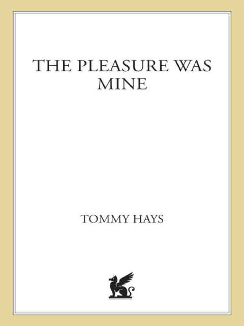 Cover image for book The Pleasure Was Mine
