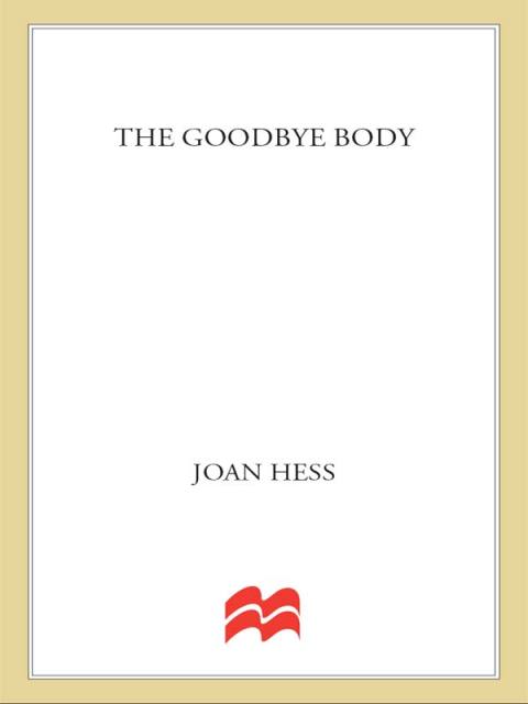 Cover image for book The Goodbye Body
