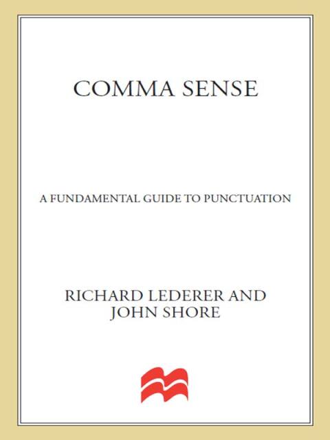 Cover image for book Comma Sense