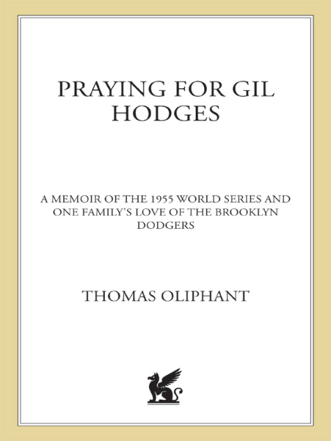 Cover image for book Praying for Gil Hodges
