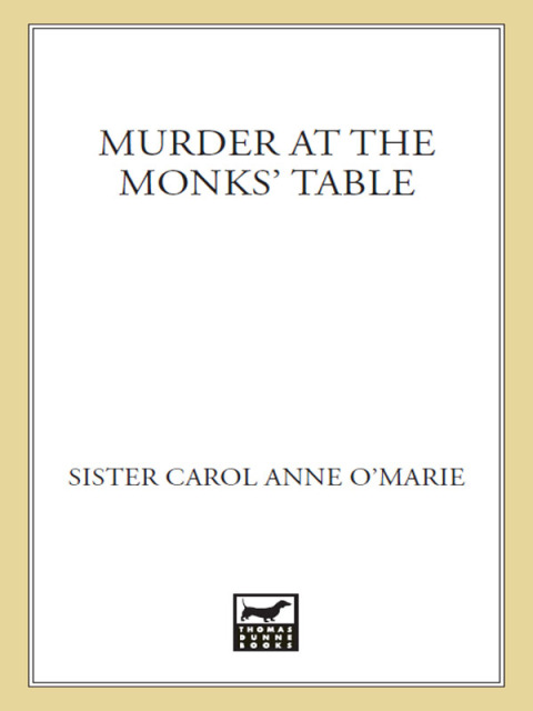 Cover image for book Murder at the Monks' Table