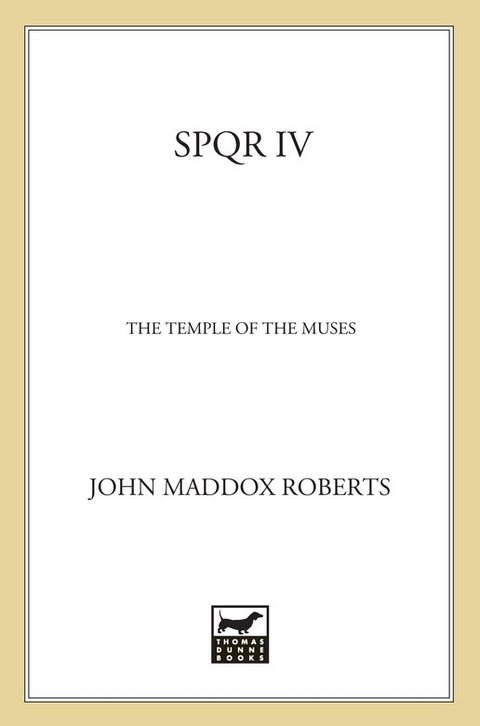 Cover image for book SPQR IV: The Temple of the Muses