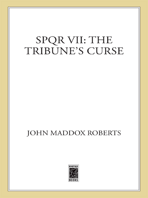 Cover image for book SPQR VII: The Tribune's Curse