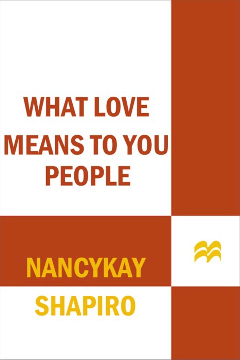 Cover image for book What Love Means to You People