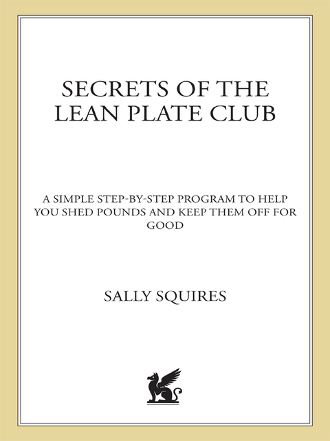 Cover image for book Secrets of the Lean Plate Club
