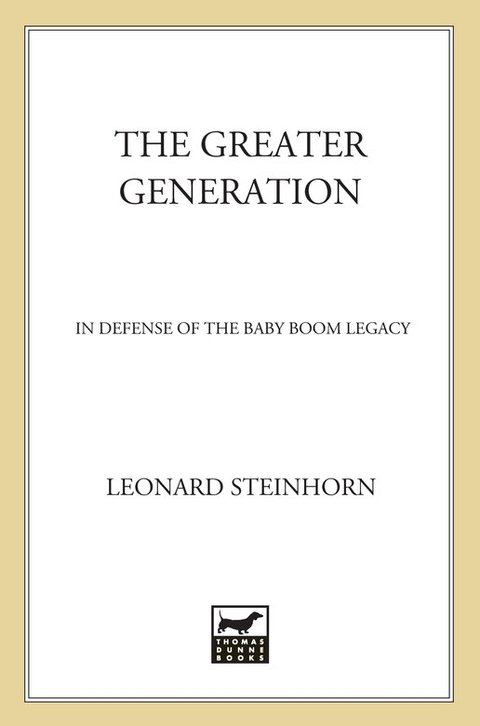 Cover image for book The Greater Generation