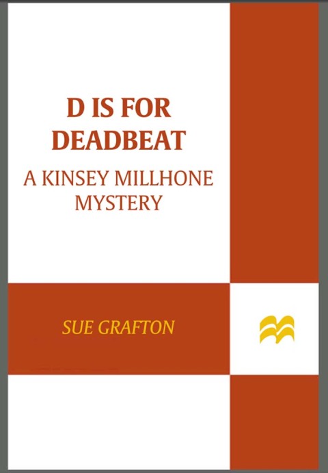 Cover image for book "D" is for Deadbeat