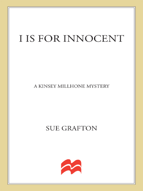 Cover image for book "I" is for Innocent