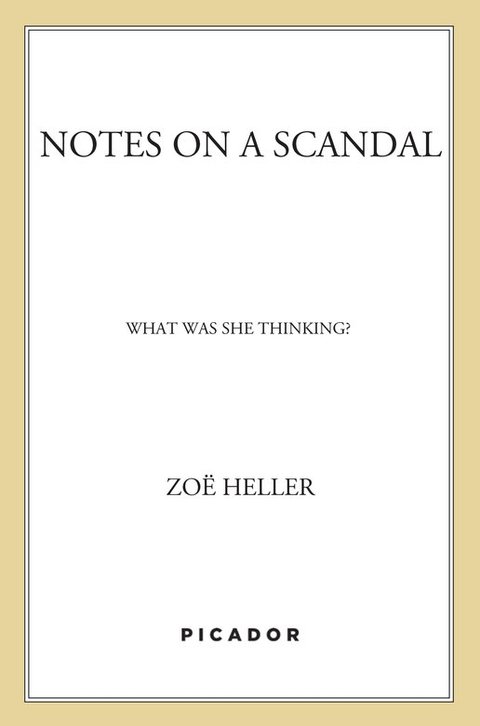 Cover image for book Notes on a Scandal