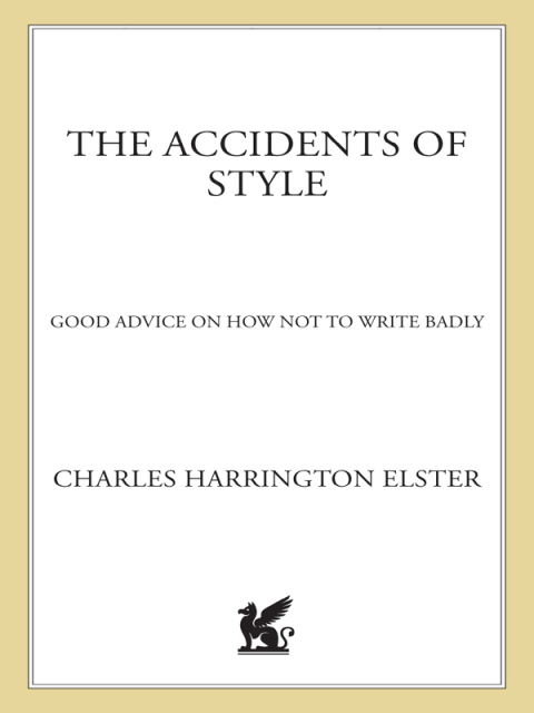 Cover image for book The Accidents of Style