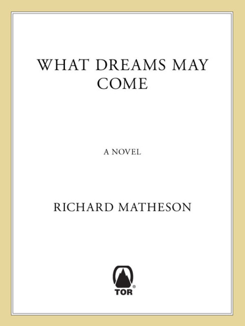 Cover image for book What Dreams May Come