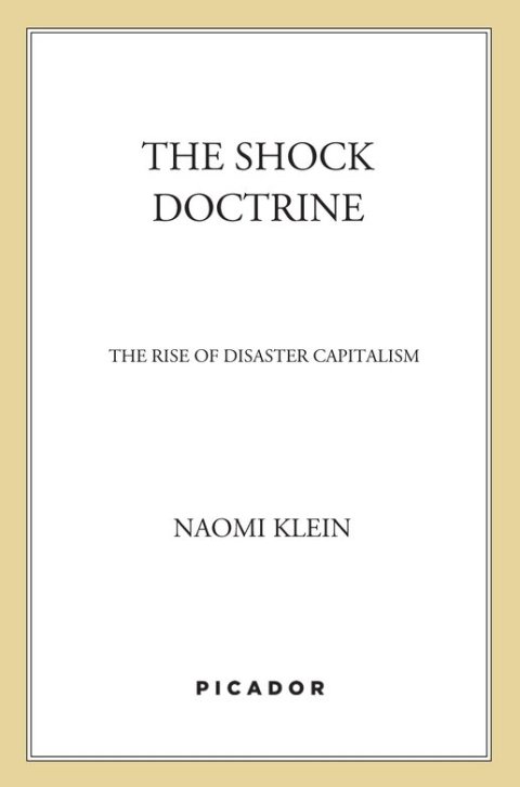 Cover image for book The Shock Doctrine