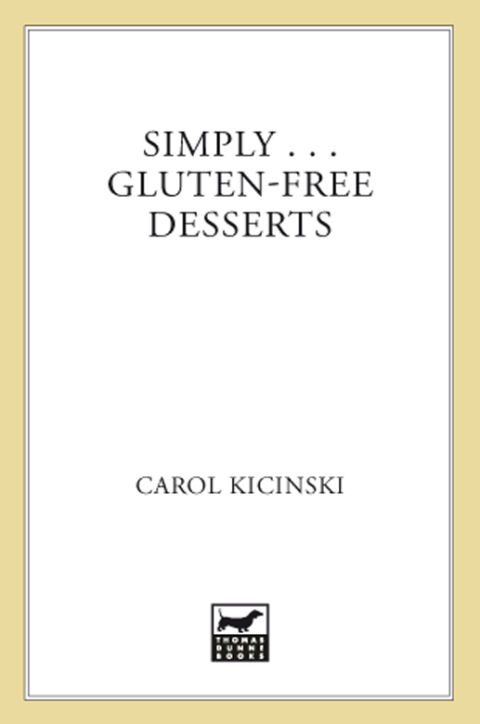 Cover image for book Simply . . . Gluten-Free Desserts