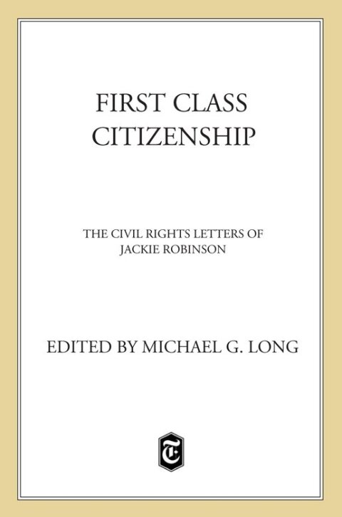 Cover image for book First Class Citizenship