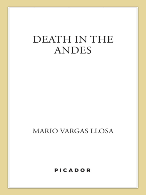 Cover image for book Death in the Andes