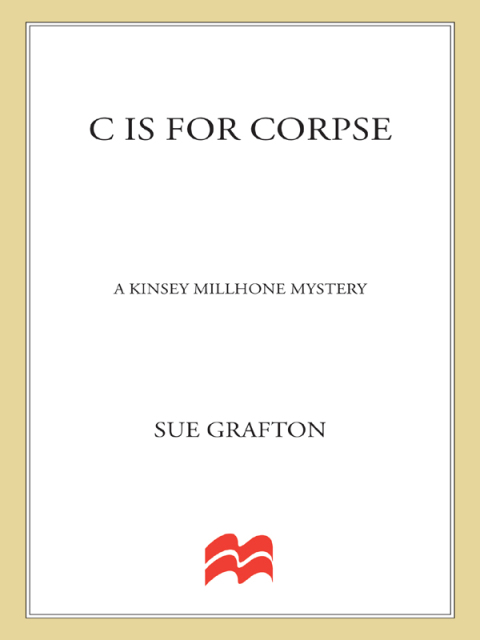 Cover image for book "C" Is for Corpse